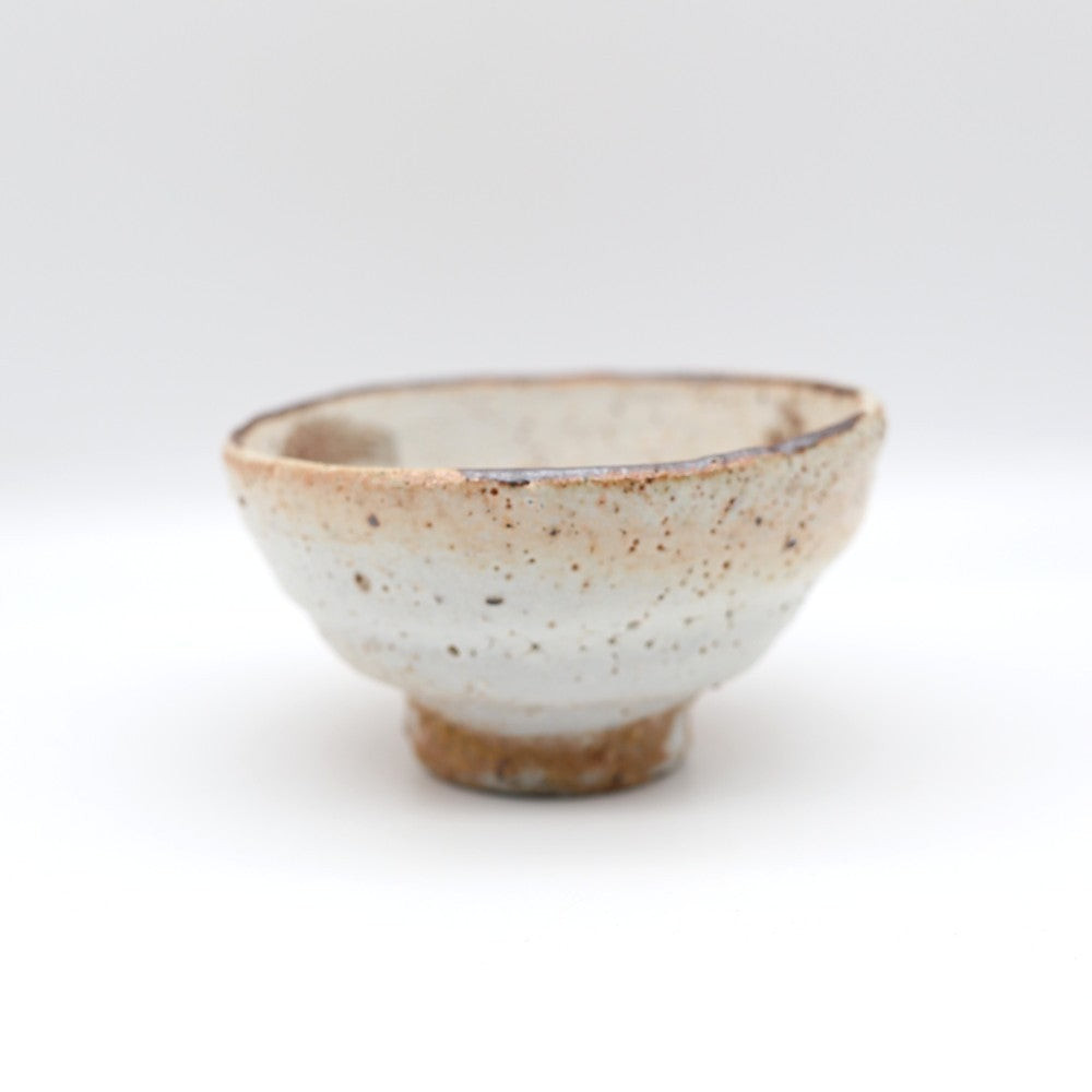 [Maho Ono] Feldspar glazed rice bowl