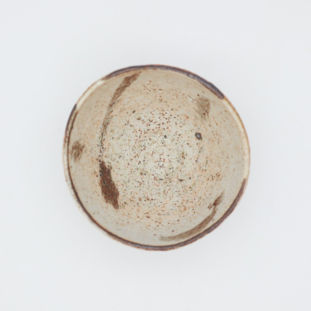 [Maho Ono] Feldspar glazed rice bowl