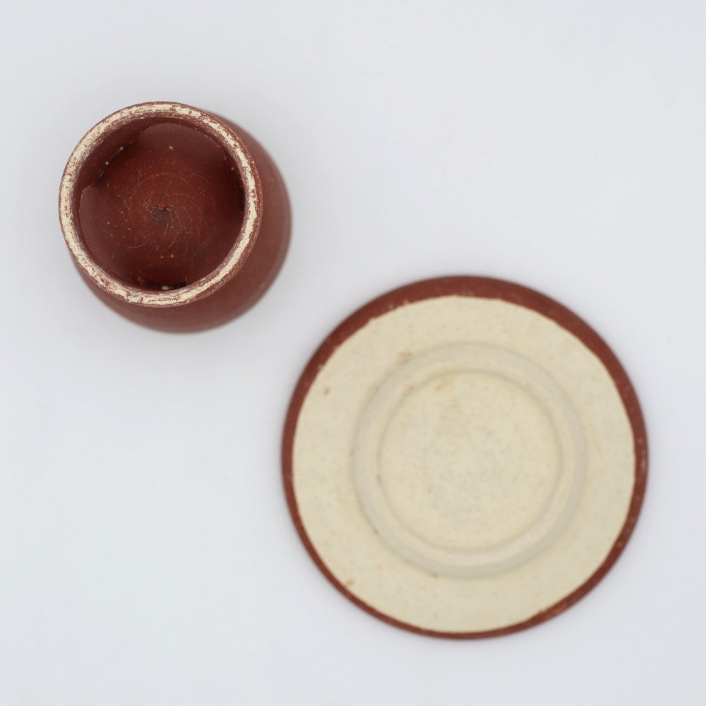 [Komine Takashi] Red vanity coffee cup and saucer