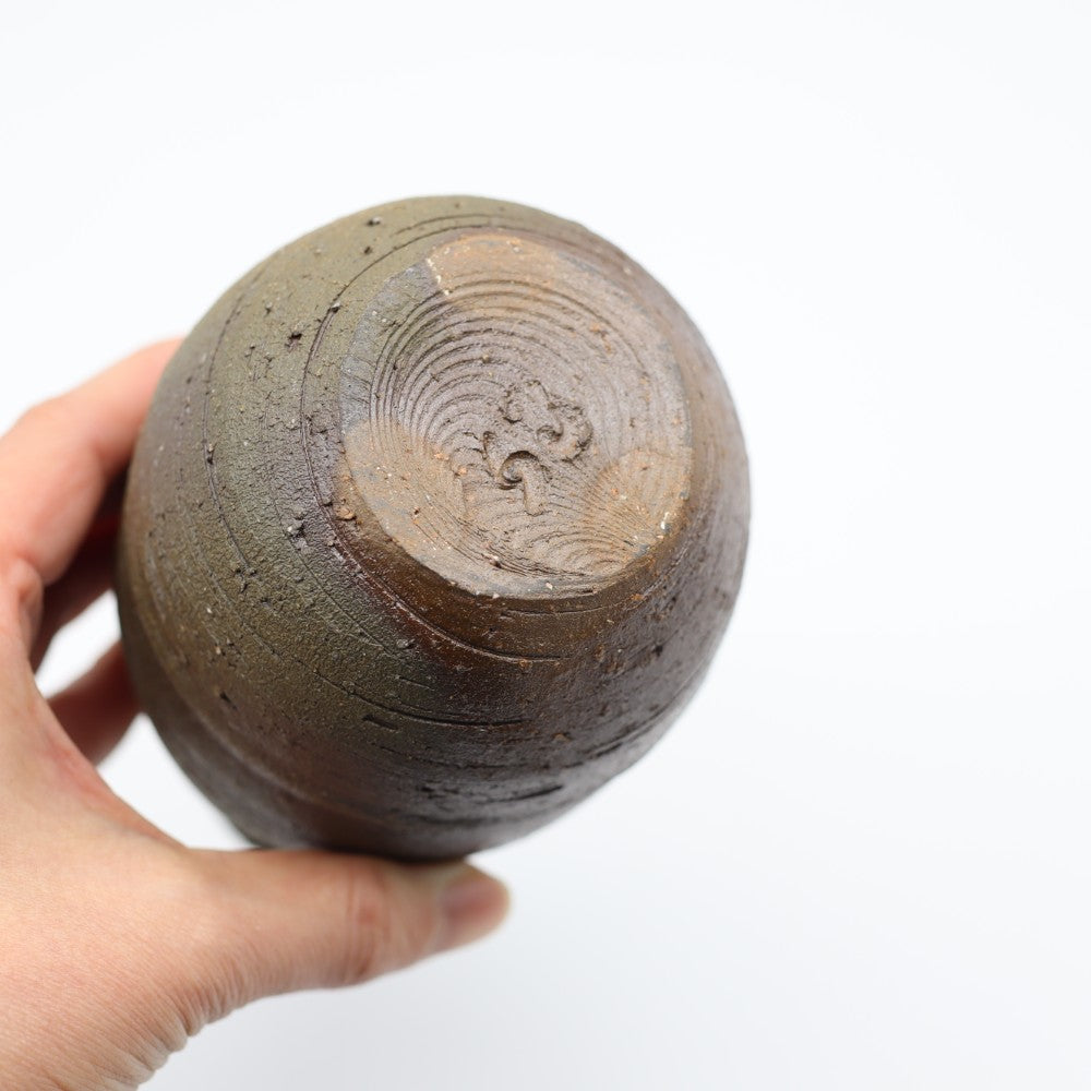 [Iwami Shinsuke] Yakishime Sake Bottle
