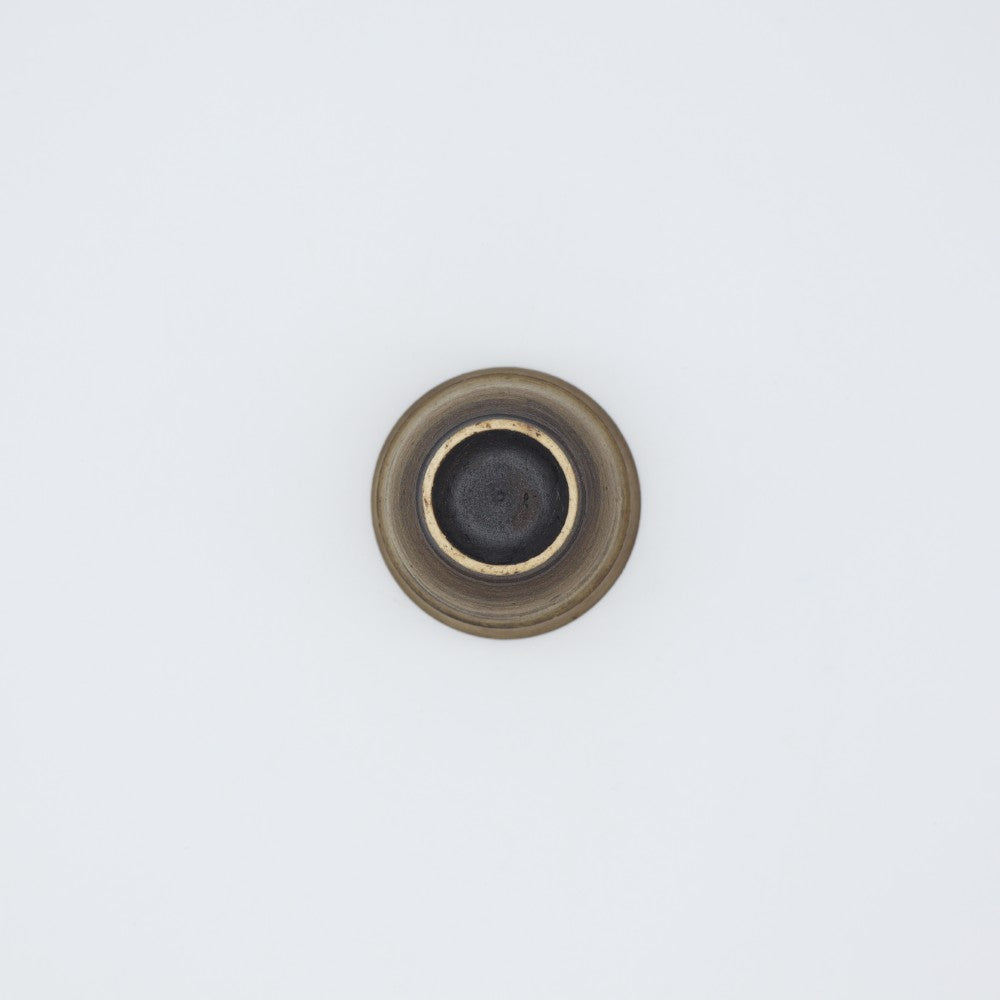 [Yoshinori Hagiwara] Black Matte Glazed Sake Cup