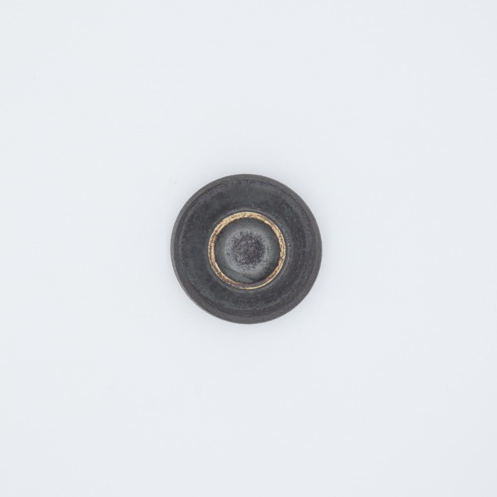 [Yoshinori Hagiwara] Black Matte Glazed Sake Cup