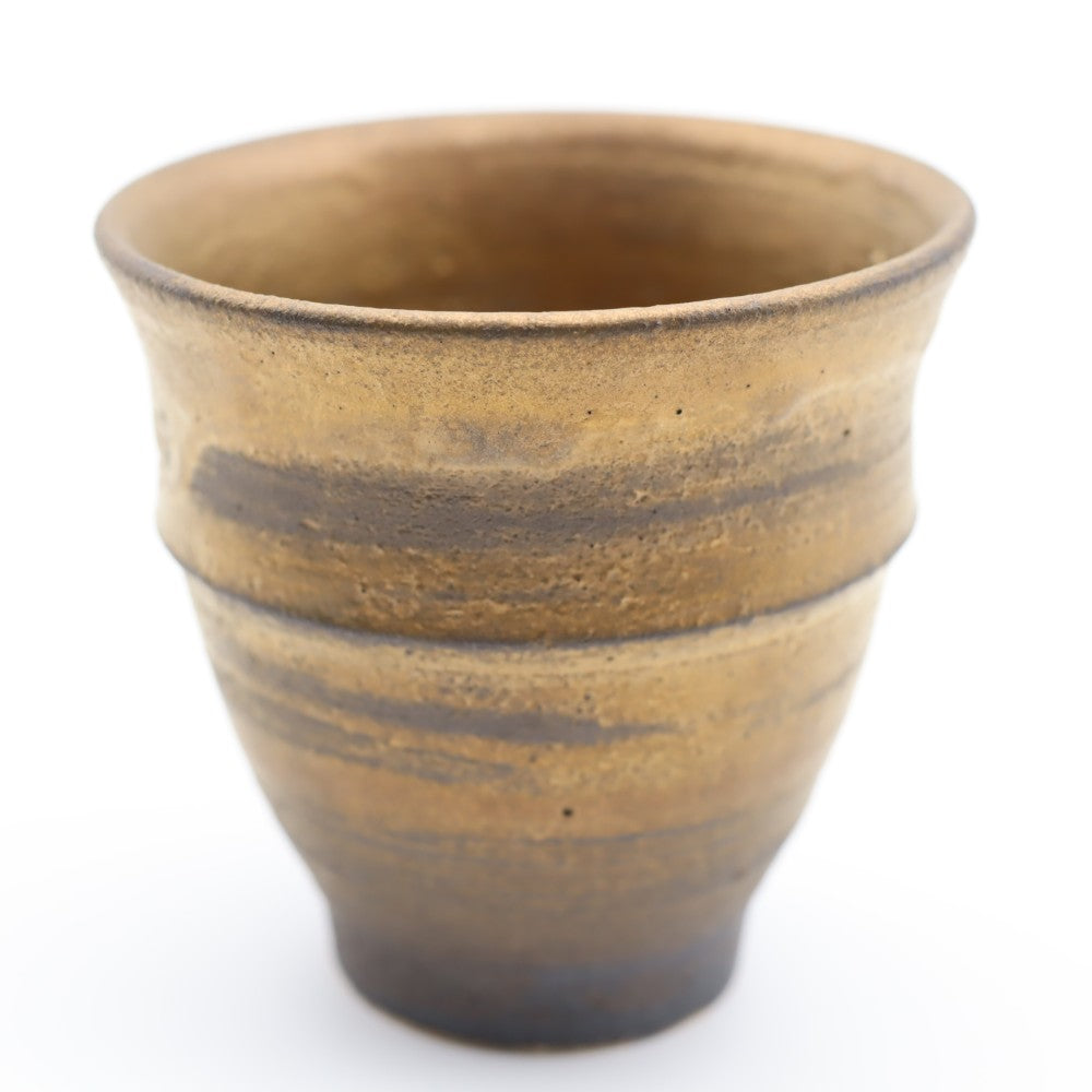 [Yoshinori Hagiwara] Black Matte Glazed Sake Cup