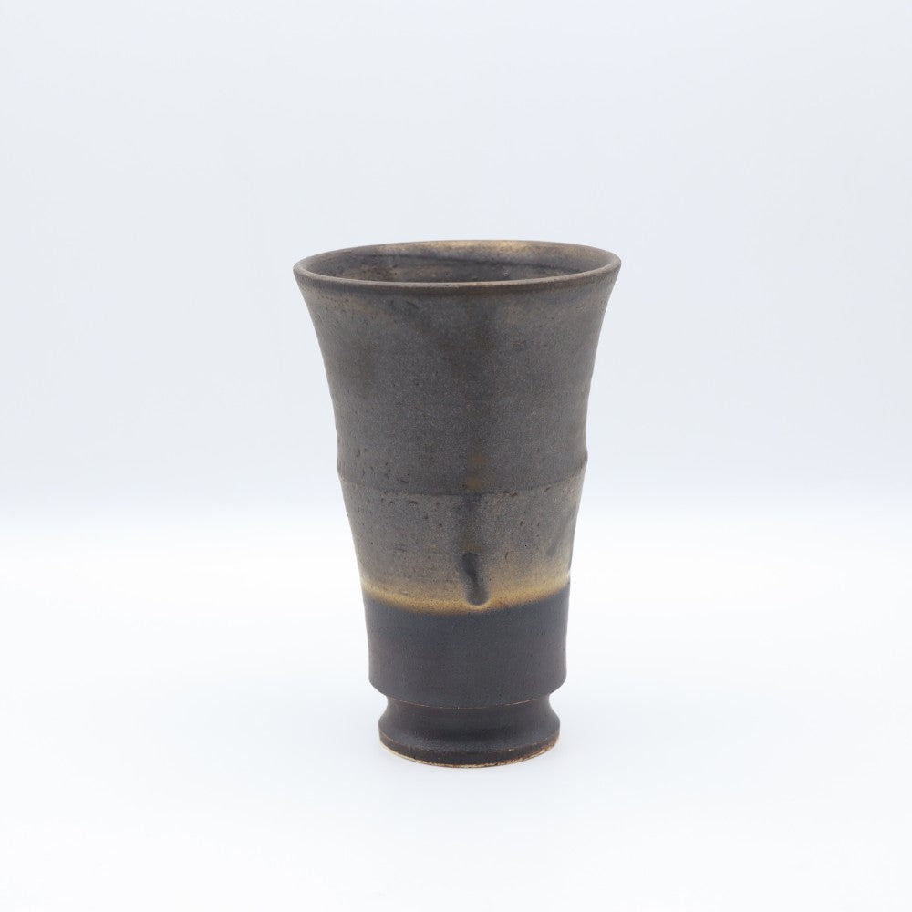 [Yoshinori Hagiwara] Black Matte Glaze Free Cup