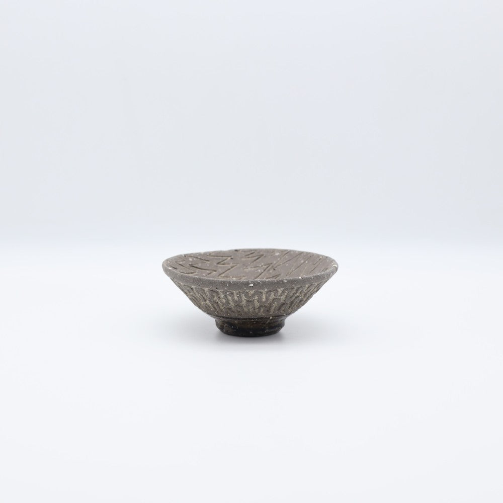 【荻野善史】象嵌ぐい呑