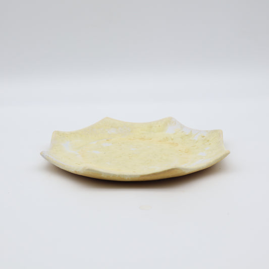 [Kazumi Mita] Octagonal Plate (Large) White