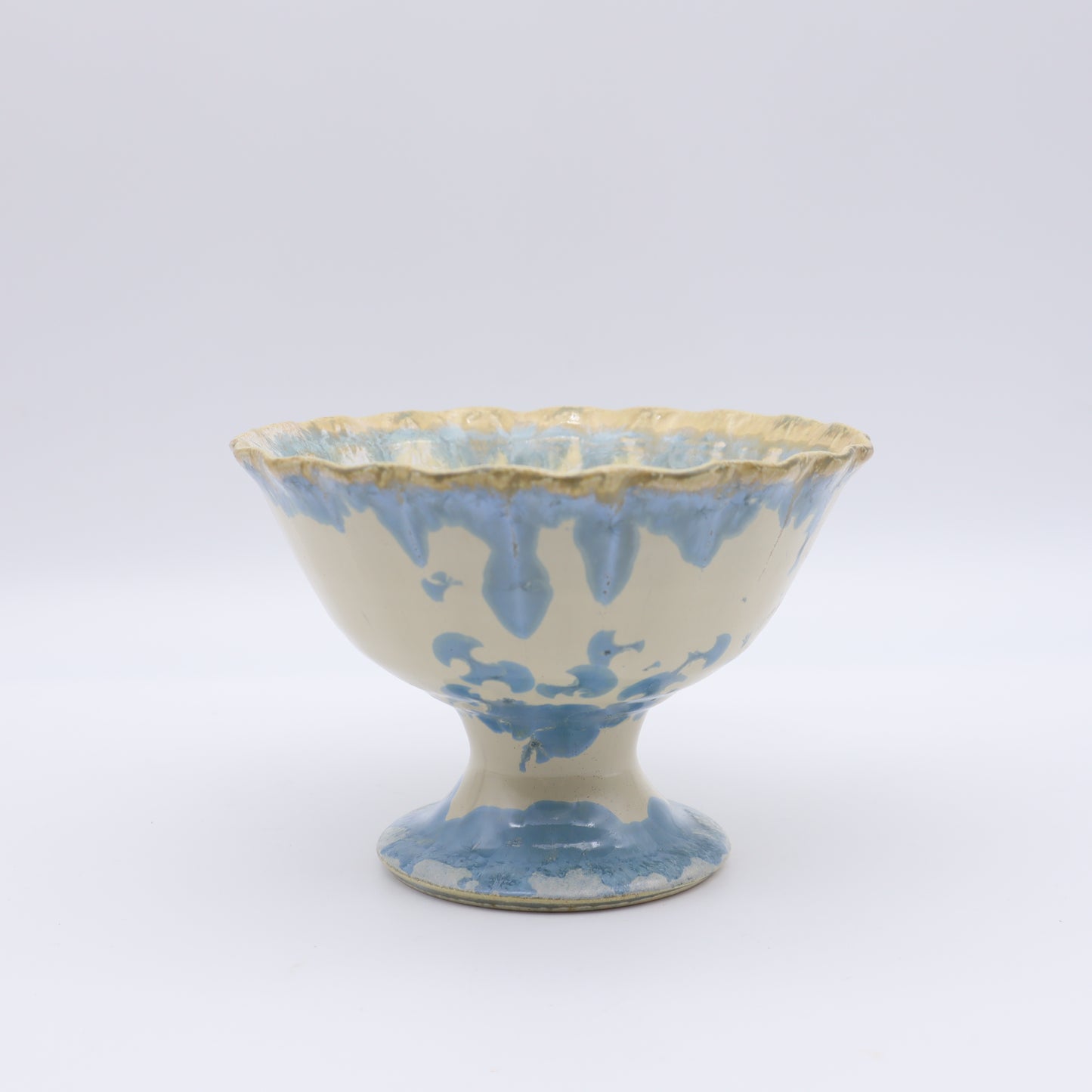 [Kazumi Mita] Blue dessert bowl