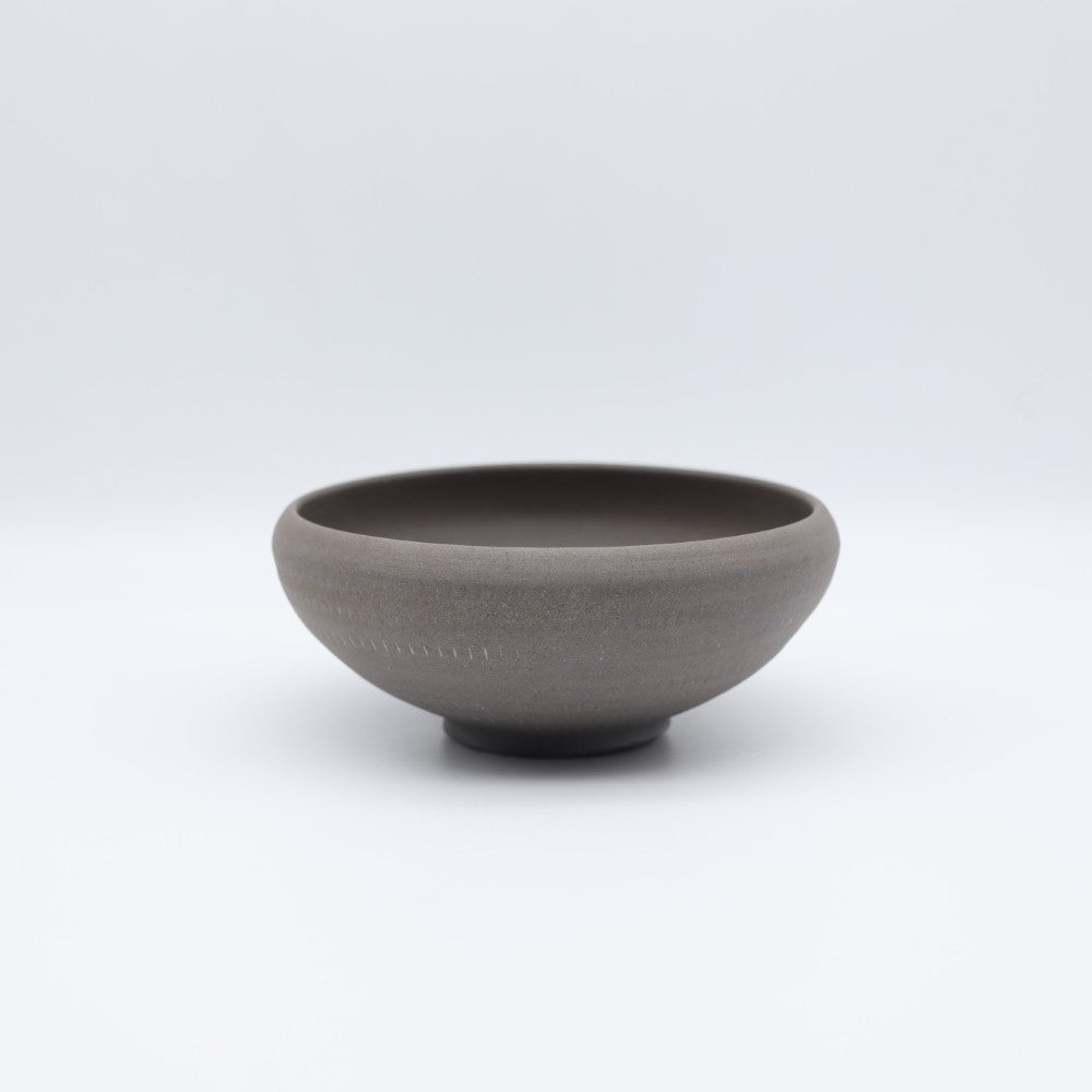 [Yoshifumi Ogino] Inlaid round bowl