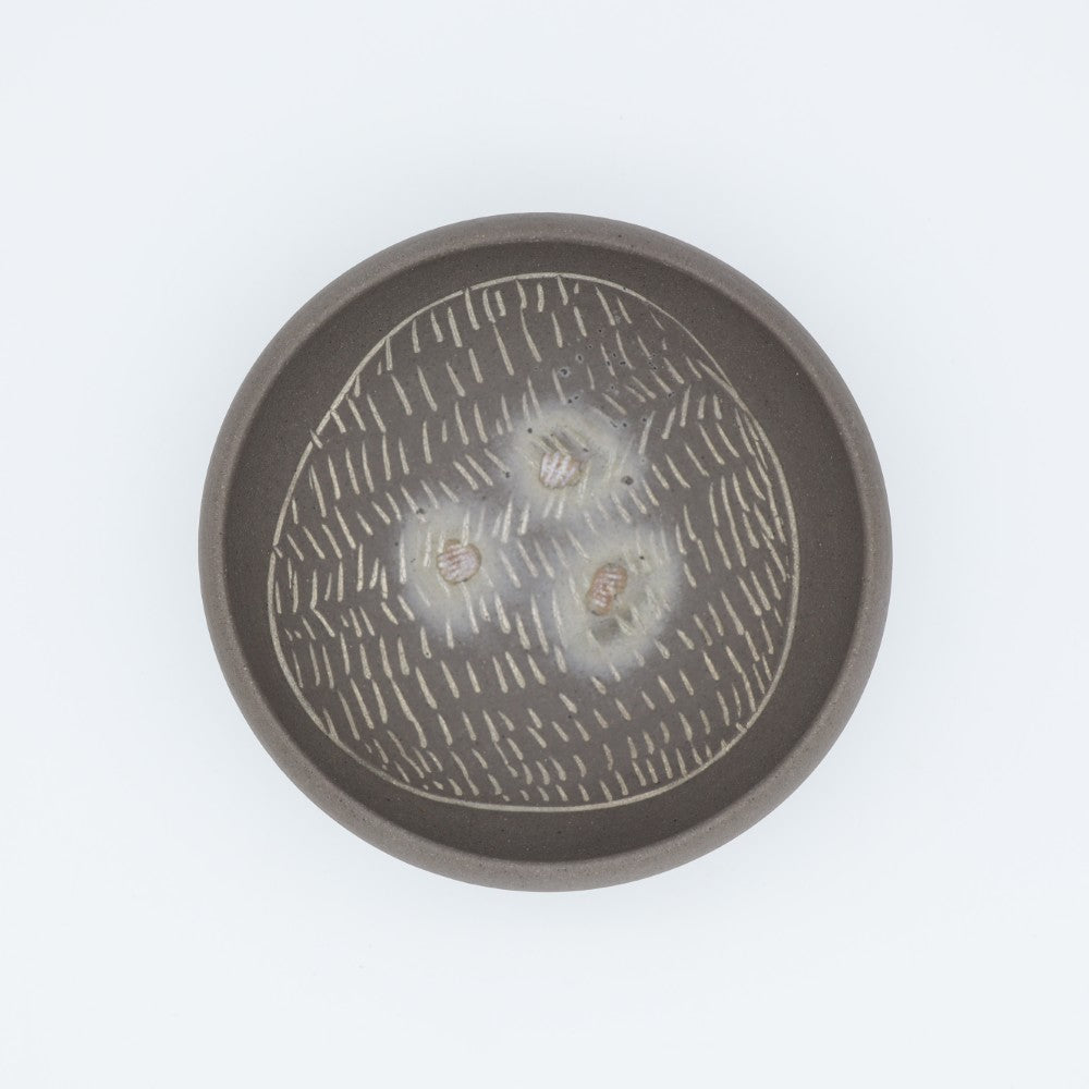 [Yoshifumi Ogino] Inlaid round bowl