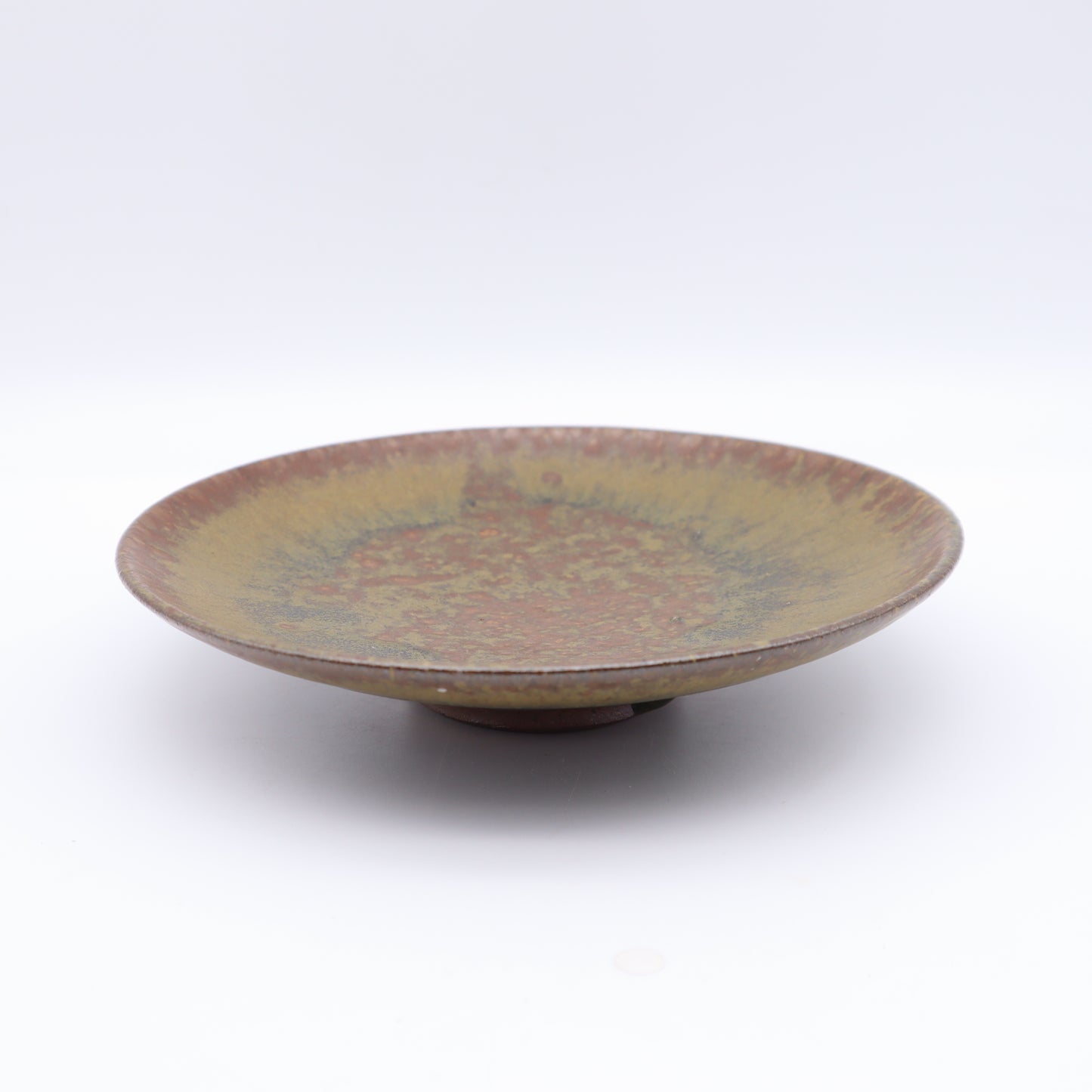 [Shinsuke Iwami] Bornholm clay Granite glazed dish
