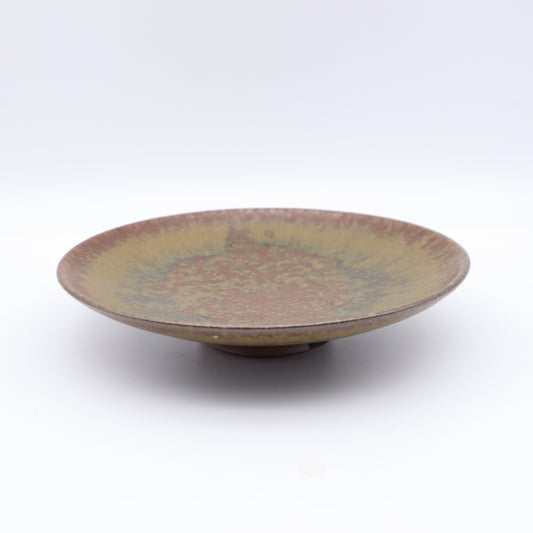 [Shinsuke Iwami] Bornholm clay Granite glazed dish