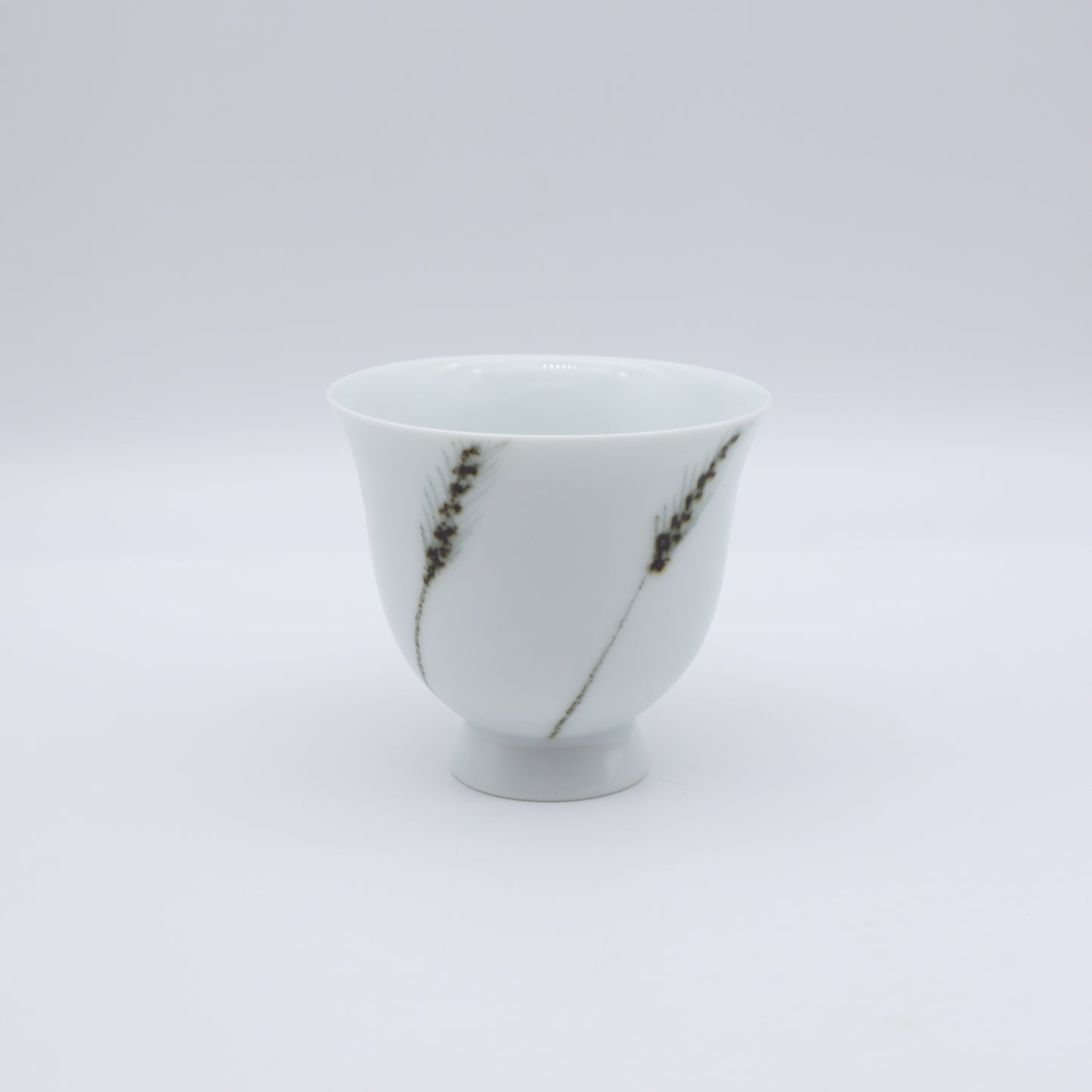 [Omura Midori] Wheat Harvest Design Sencha Bowl