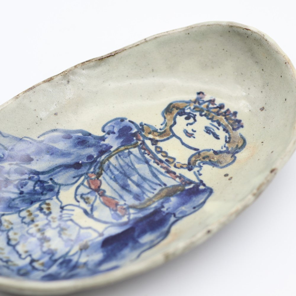 [Yuko Ono] Oval plate