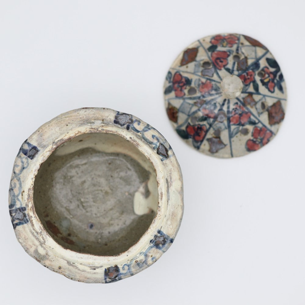 [Yuko Ono] Incense burner with camellia pedestal
