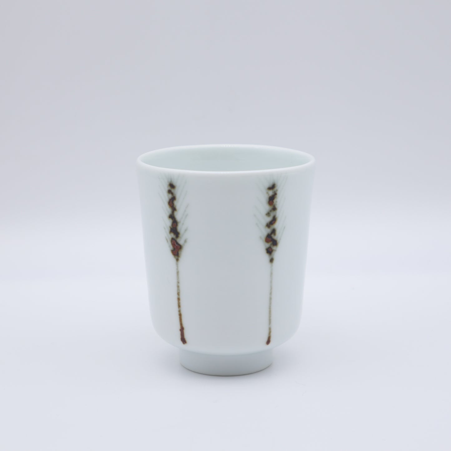 [Omura Midori] Harvest Wheat Design Cut-Edge Teacup