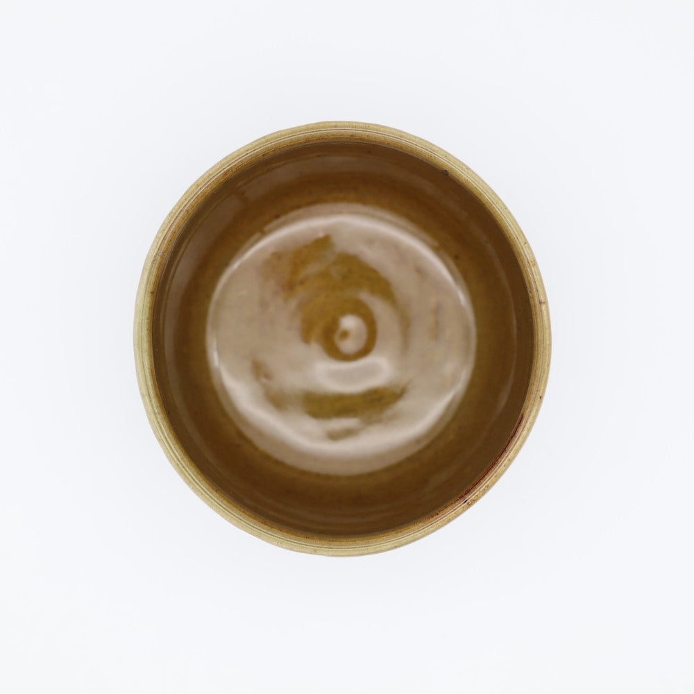 [Yoshiko Kasahara] Candy glaze Shinogi bowl