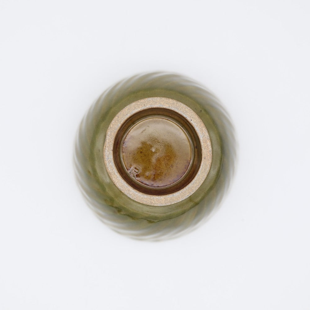 [Yoshiko Kasahara] Candy glaze Shinogi bowl