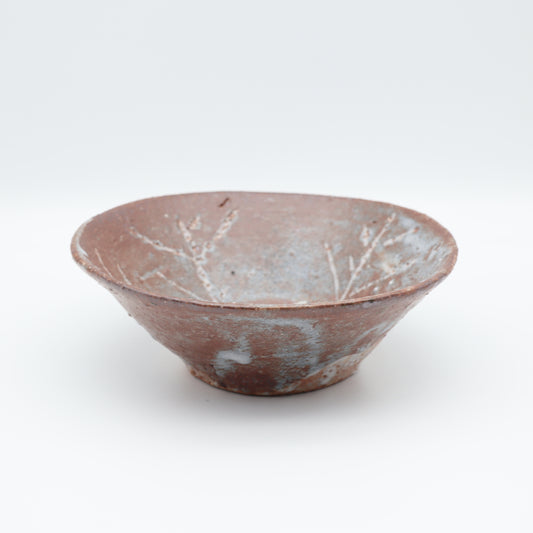 [Masaho Ono] Feldspar glazed flat bowl