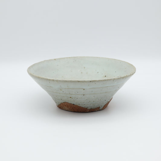 [Masaho Ono] Ash-glazed flat bowl