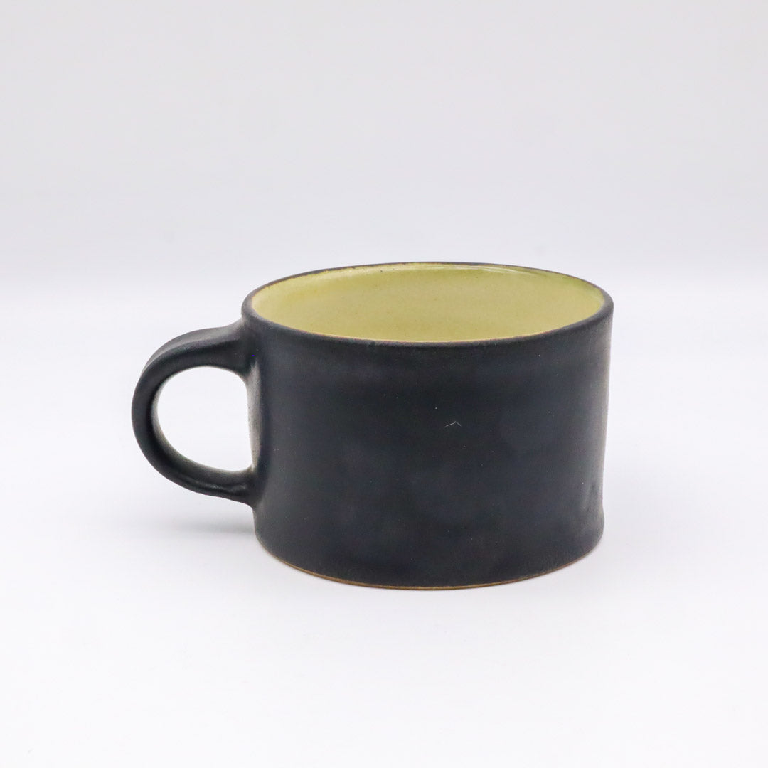 【本巣秀一】コーヒーカップ 黒