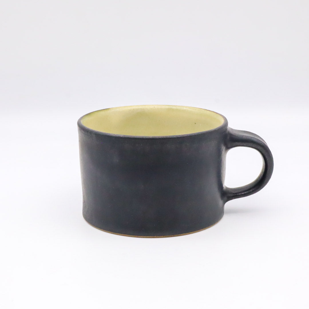 【本巣秀一】コーヒーカップ 黒