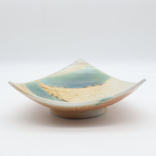 ユアン・クレイグ 七寸皿 三角 - 角皿・楕円皿 | 益子焼 陶庫