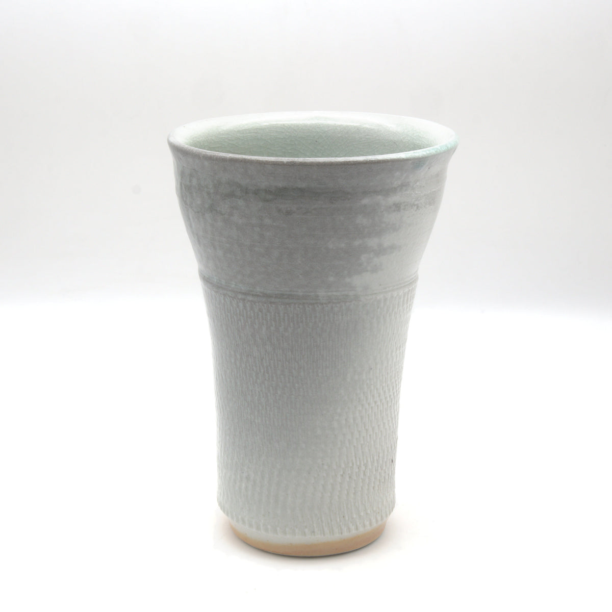 ユアン・クレイグ 藺草火襷ビール呑 大 - 酒器 | 益子焼 陶庫