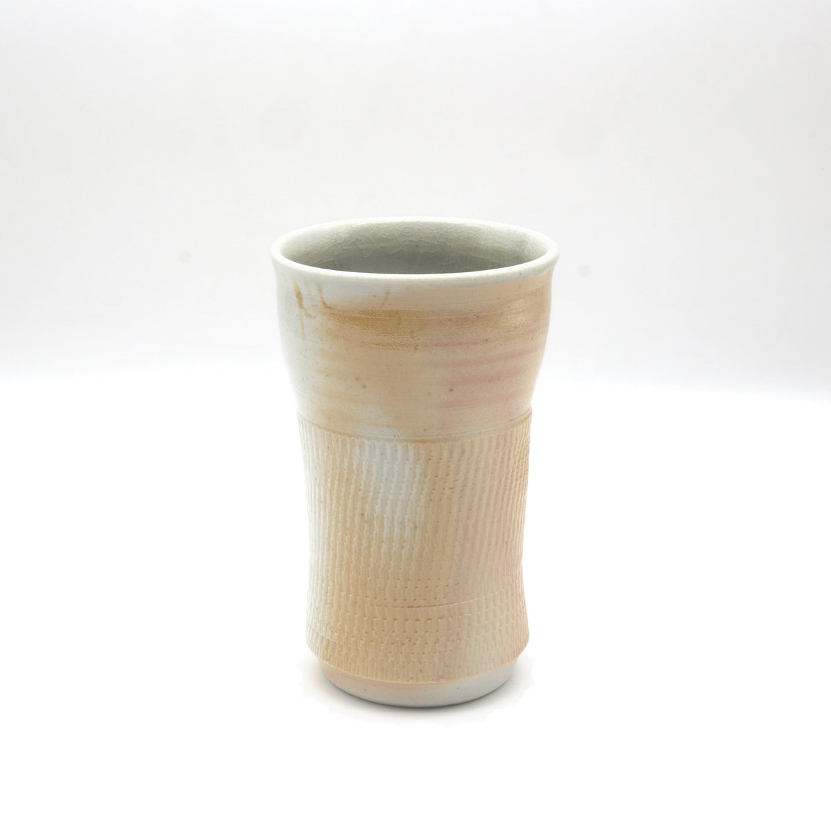 ユアン・クレイグ 藺草火襷ビール呑 中 - 酒器 | 益子焼 陶庫