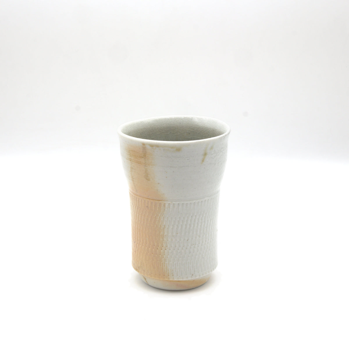 ユアン・クレイグ 藺草火襷ビール呑 小 - 酒器 | 益子焼 陶庫