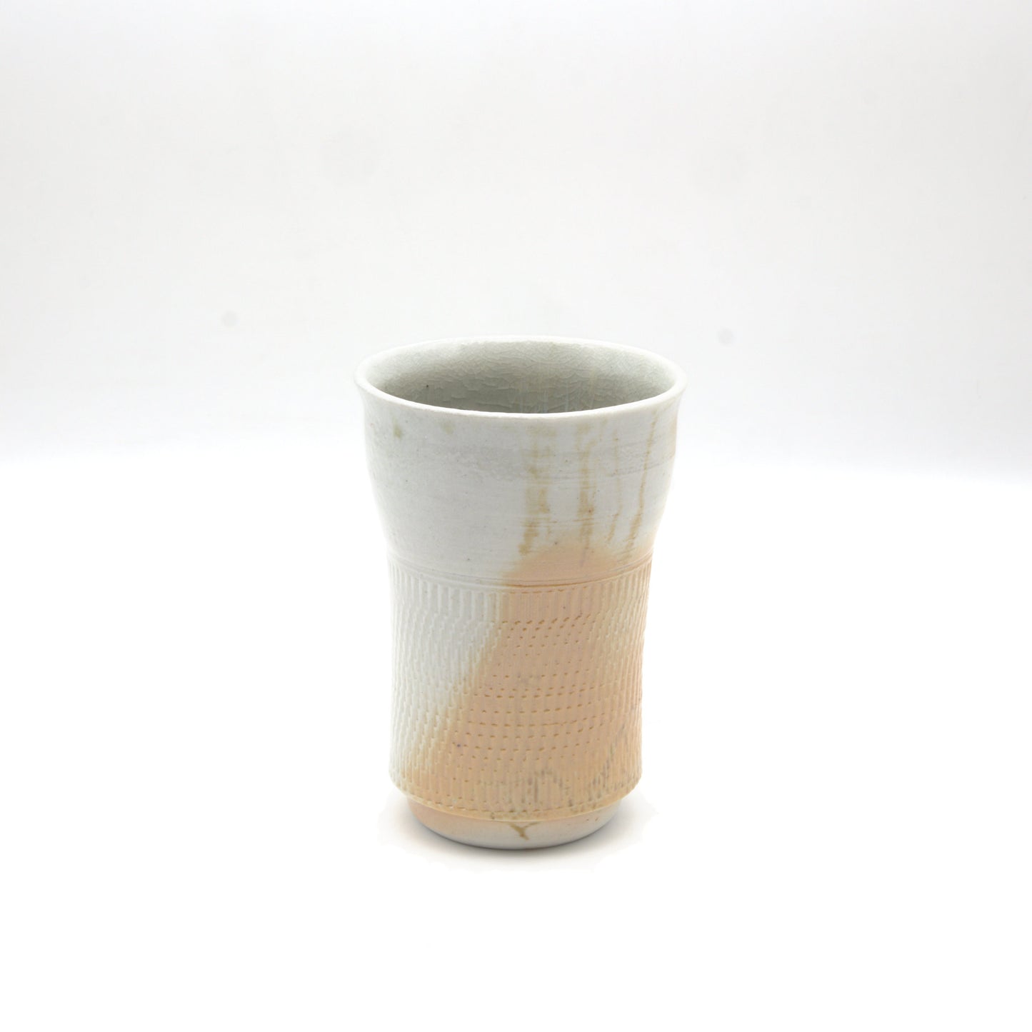 ユアン・クレイグ 藺草火襷ビール呑 小 - 酒器 | 益子焼 陶庫