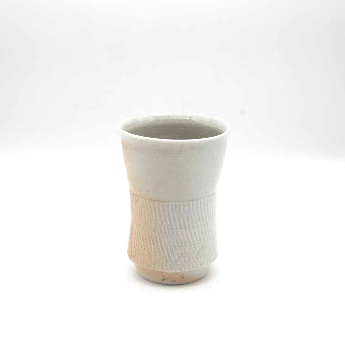 ユアン・クレイグ 藺草火襷ビール呑 小 - 酒器 | 益子焼 陶庫