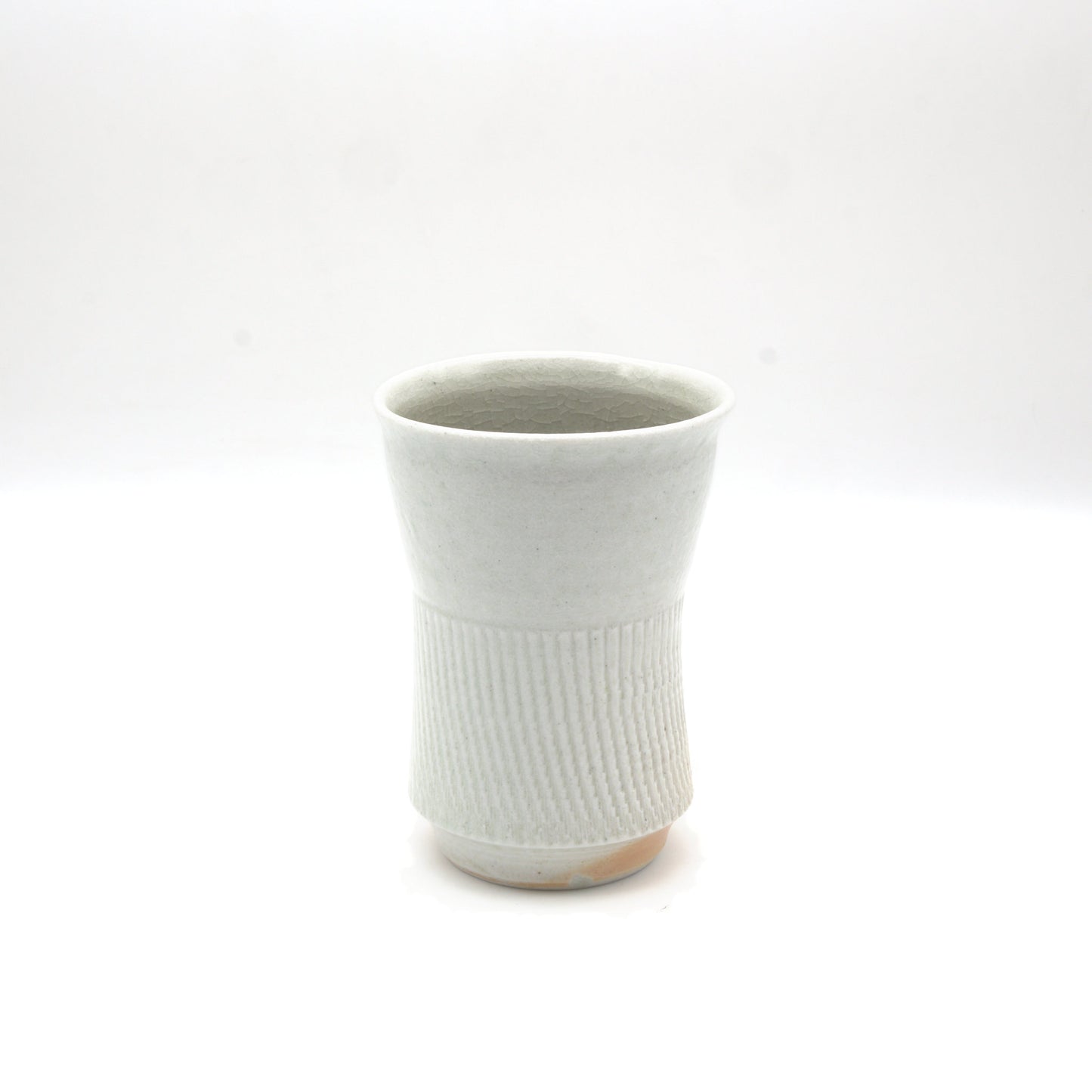 ユアン・クレイグ 藺草火襷ビール呑 小 - 酒器 | 益子焼 陶庫