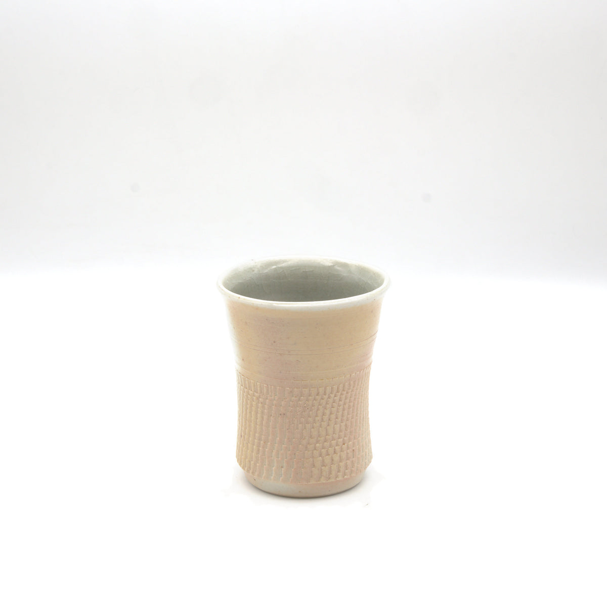 ユアン・クレイグ 藺草火襷ビール呑 豆 - 酒器 | 益子焼 陶庫