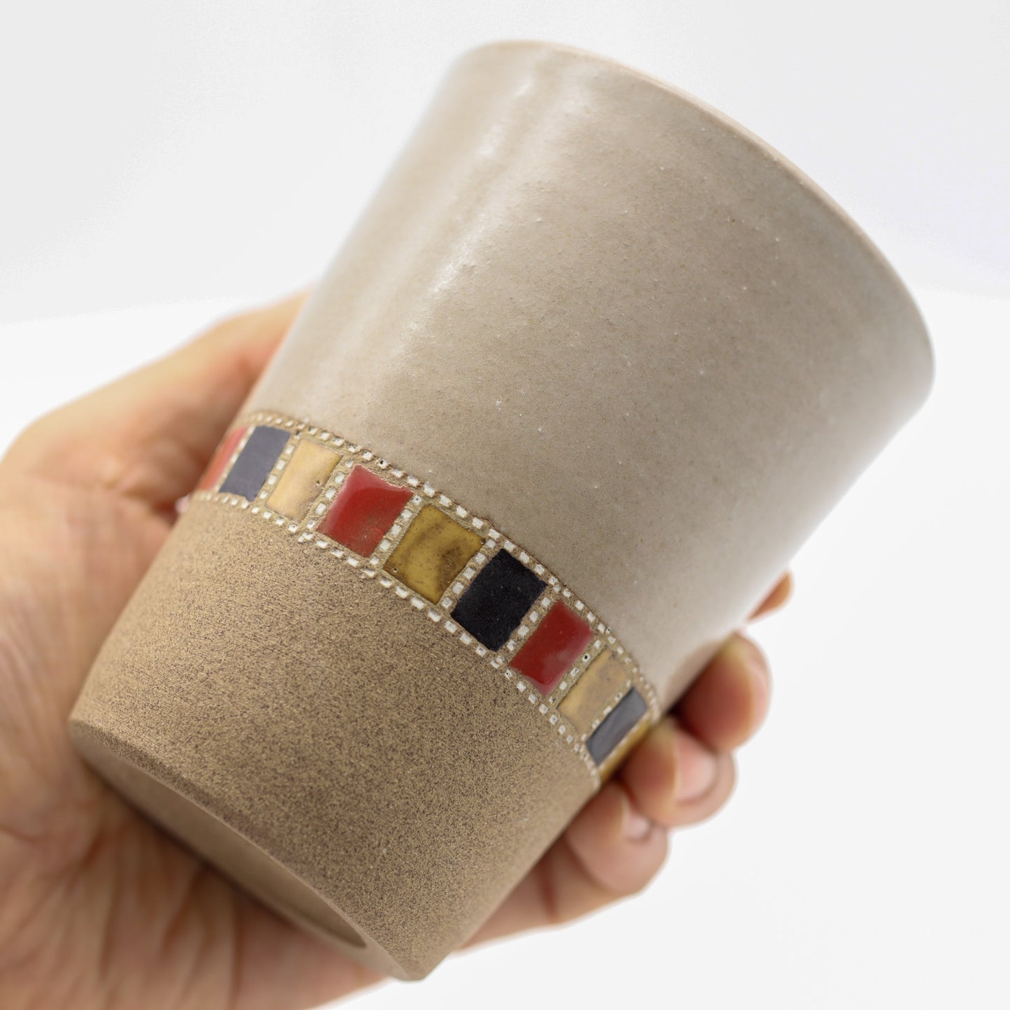 [Pottery] Mukaiyama Fumiya Pair of Free Cup Set