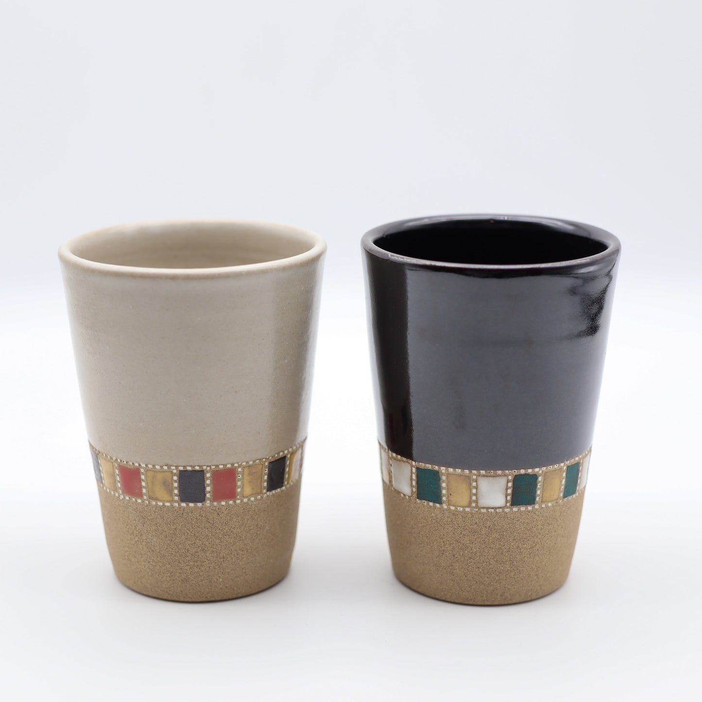 [Pottery] Mukaiyama Fumiya Pair of Free Cup Set