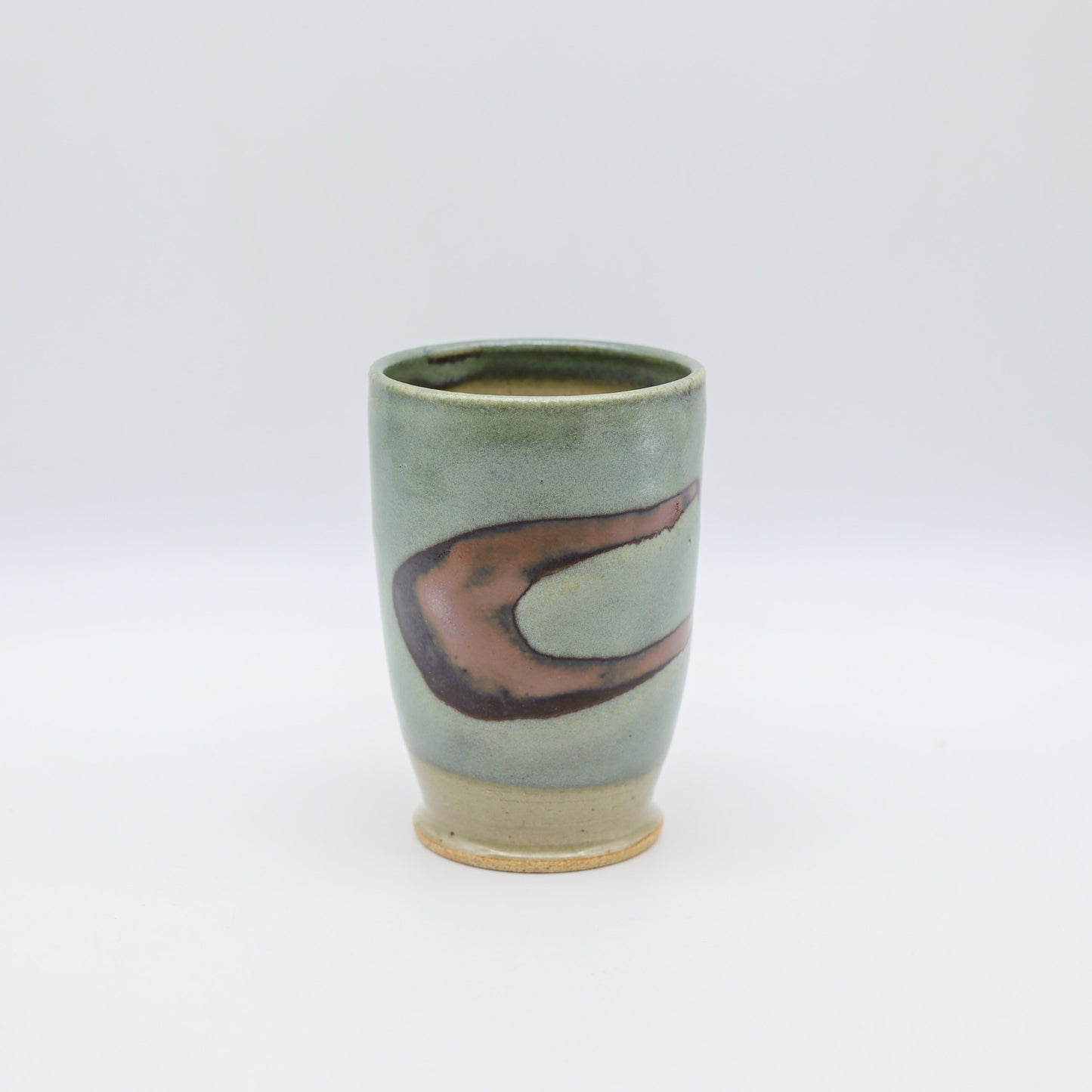 [Masataka Otsuka] Celadon glaze free cup