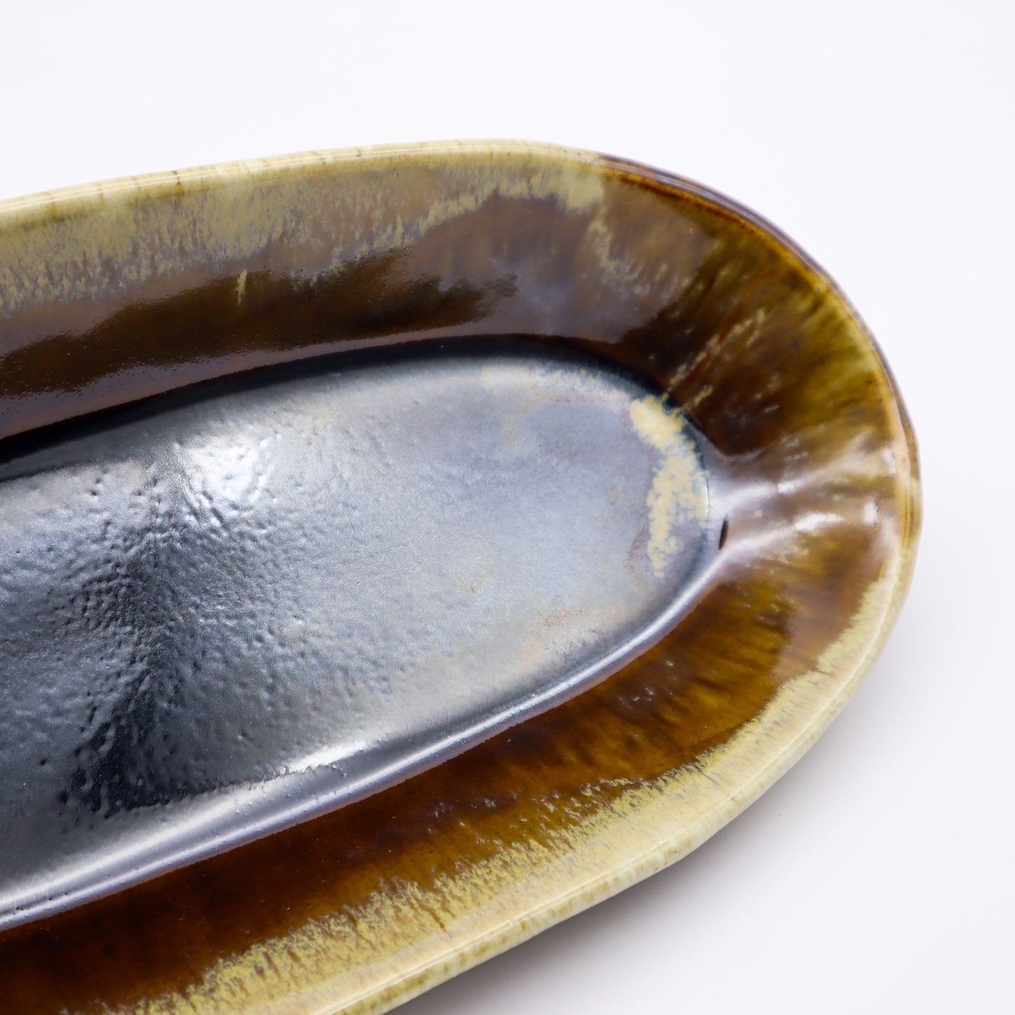 [Masataka Otsuka] Oval bowl, hanging portion