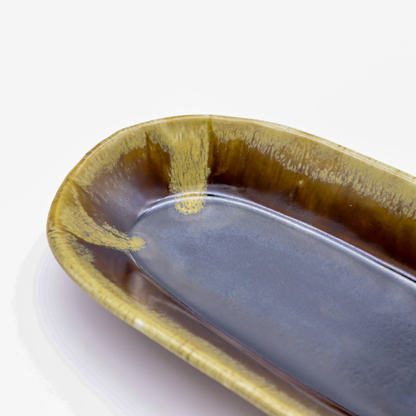 [Masataka Otsuka] Oval bowl, hanging portion