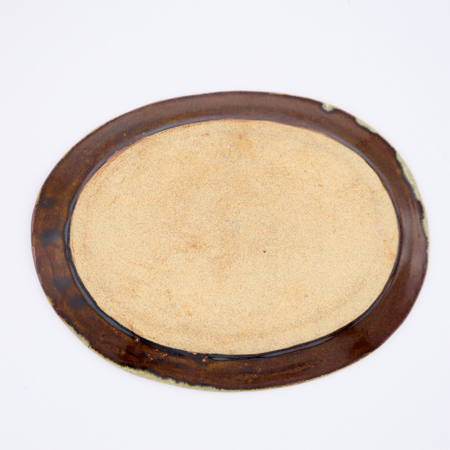 [Masataka Otsuka] Large oval plate (hanging portion)