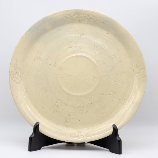 [Aiba Takamasa] Floral design plate
