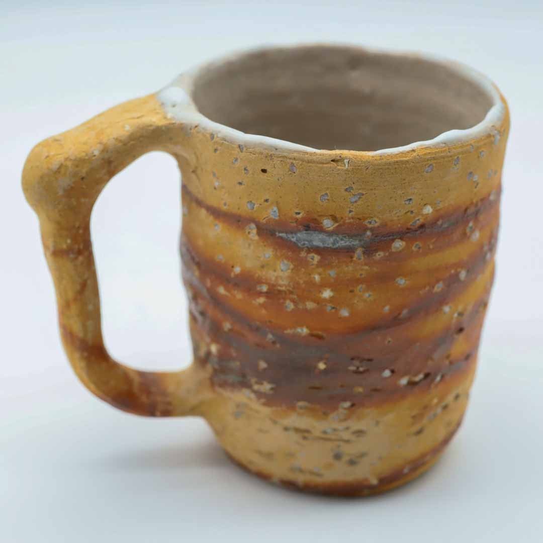 【水野正善】火襷マグカップ 細