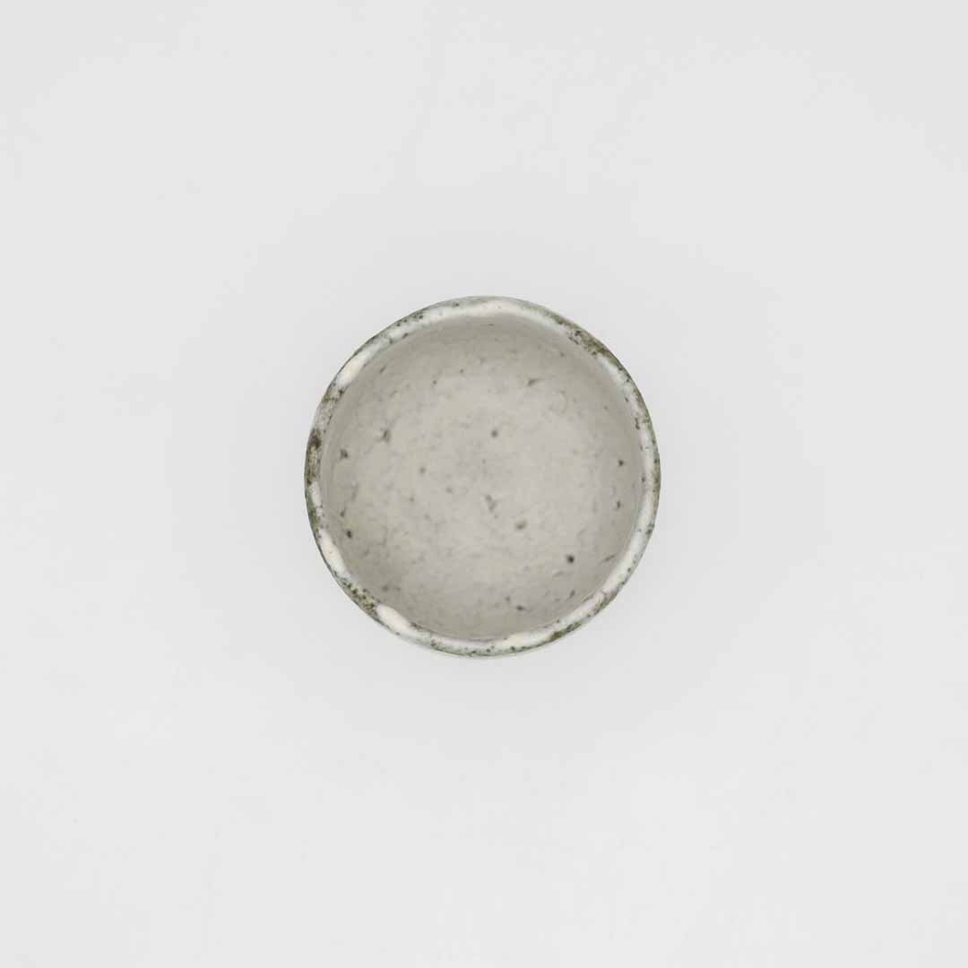 【水野正善】白釉ぐい呑