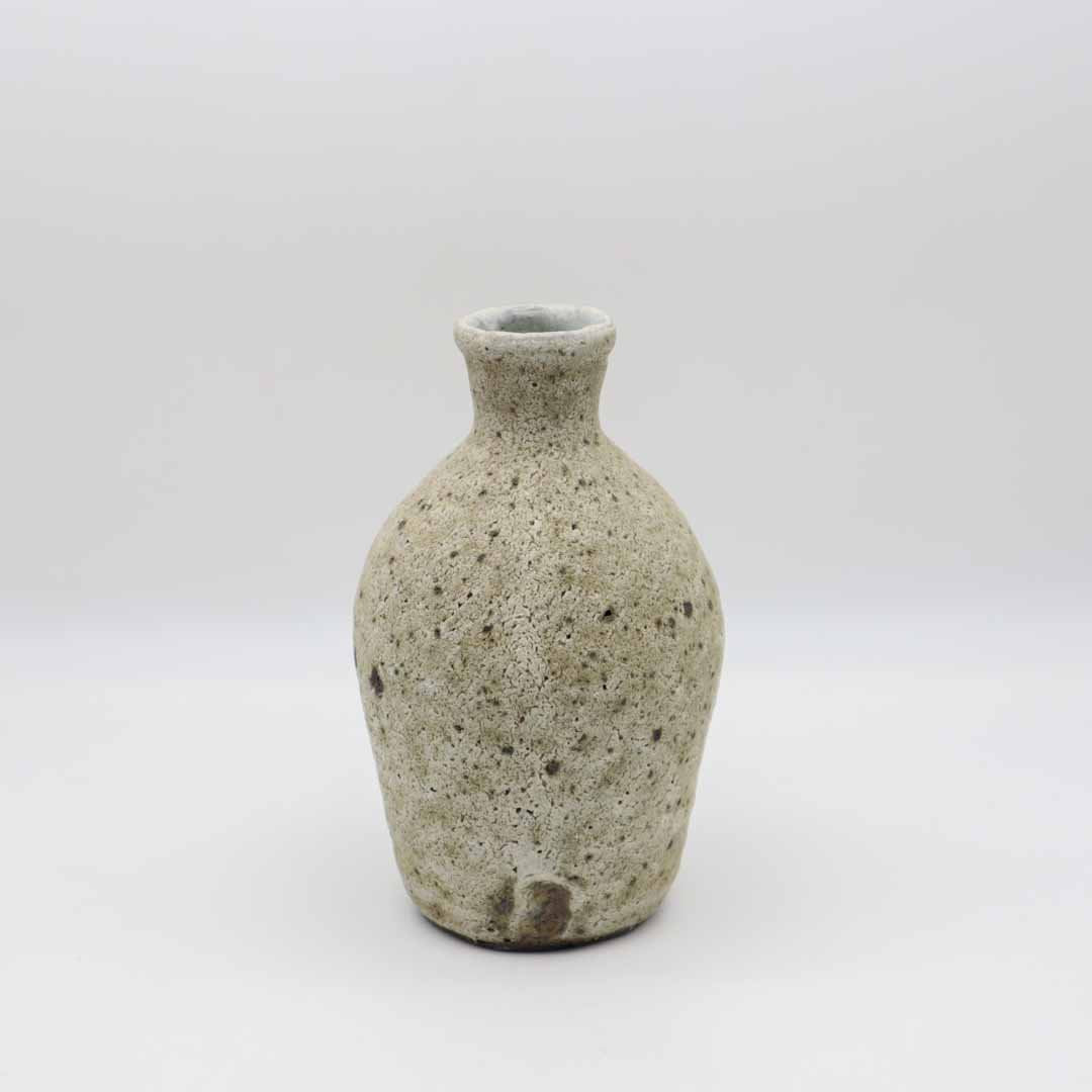 水野正善 白釉徳利 - 酒器 | 益子焼 陶庫