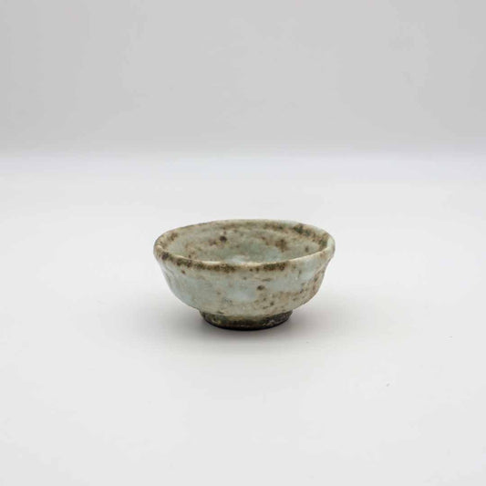 【水野正善】白釉ぐい呑