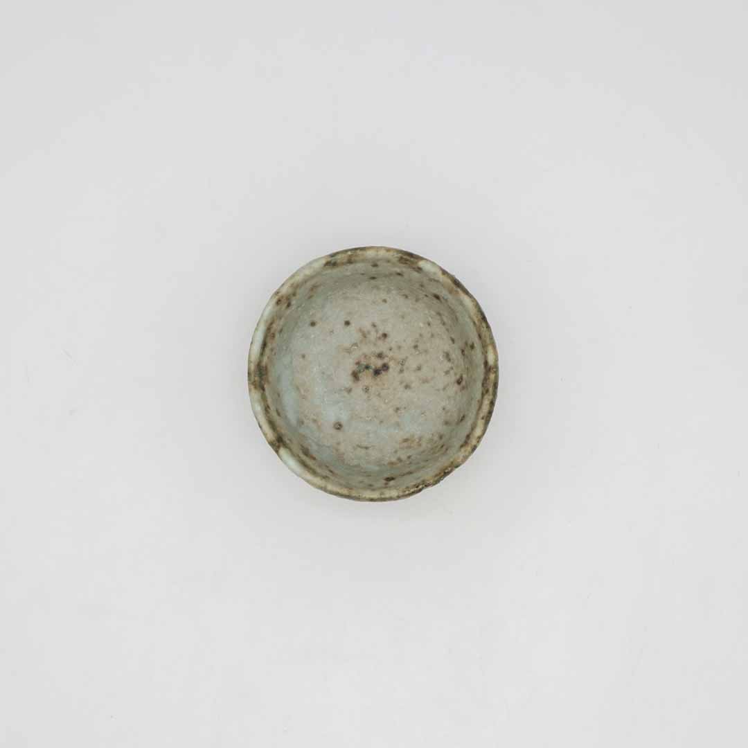 【水野正善】白釉ぐい呑