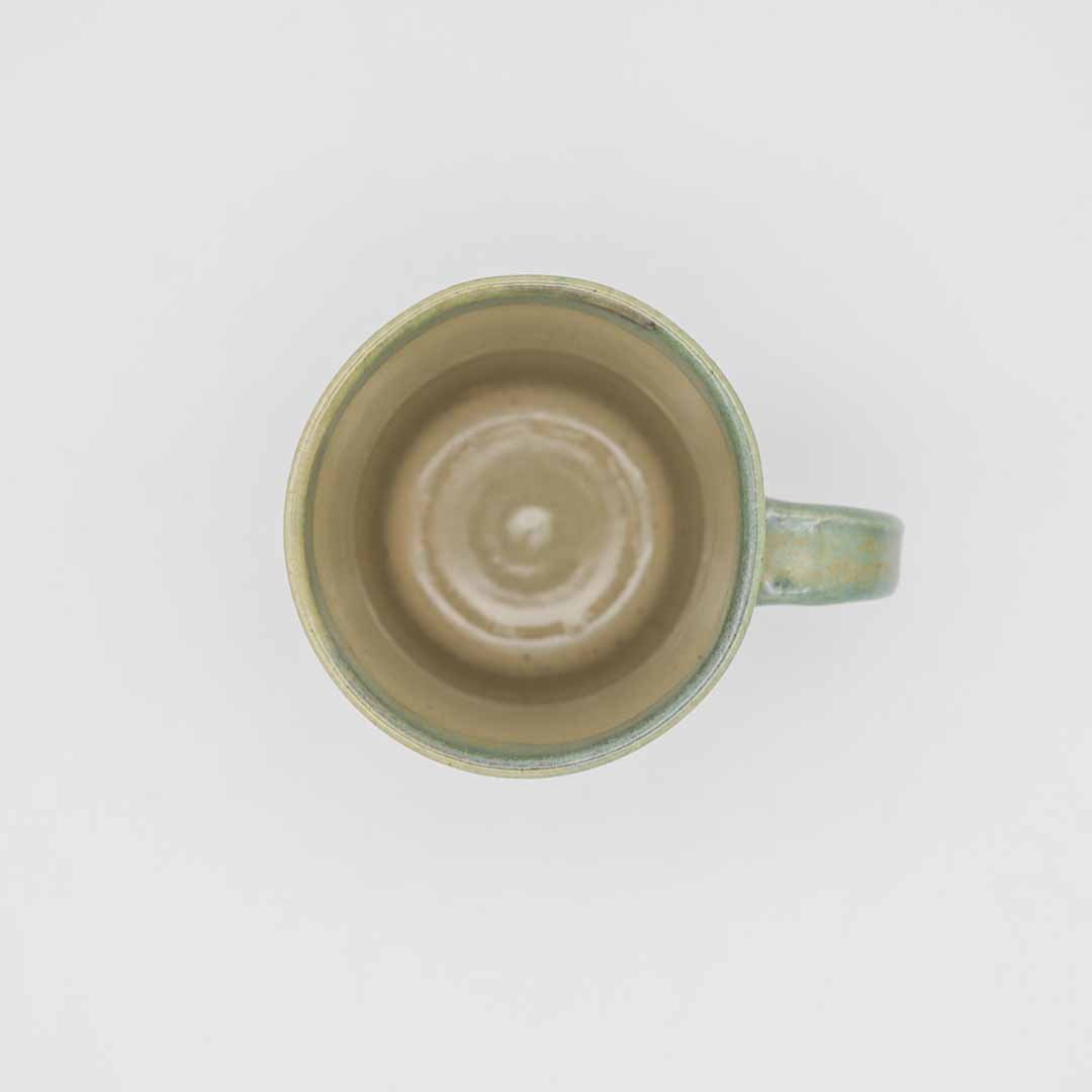 【大塚雅淑】マグカップ_青磁釉