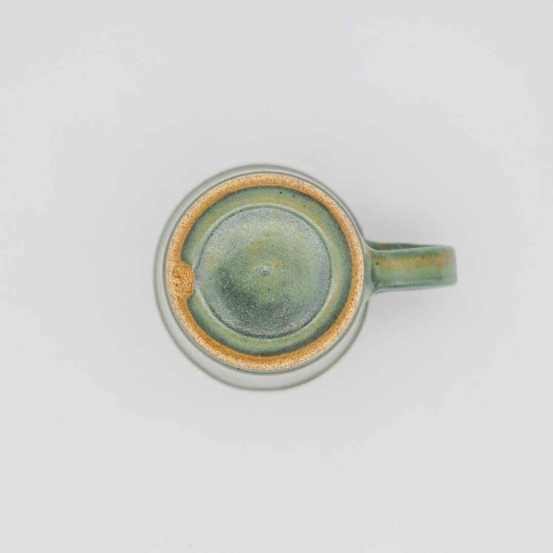 【大塚雅淑】マグカップ_青磁釉
