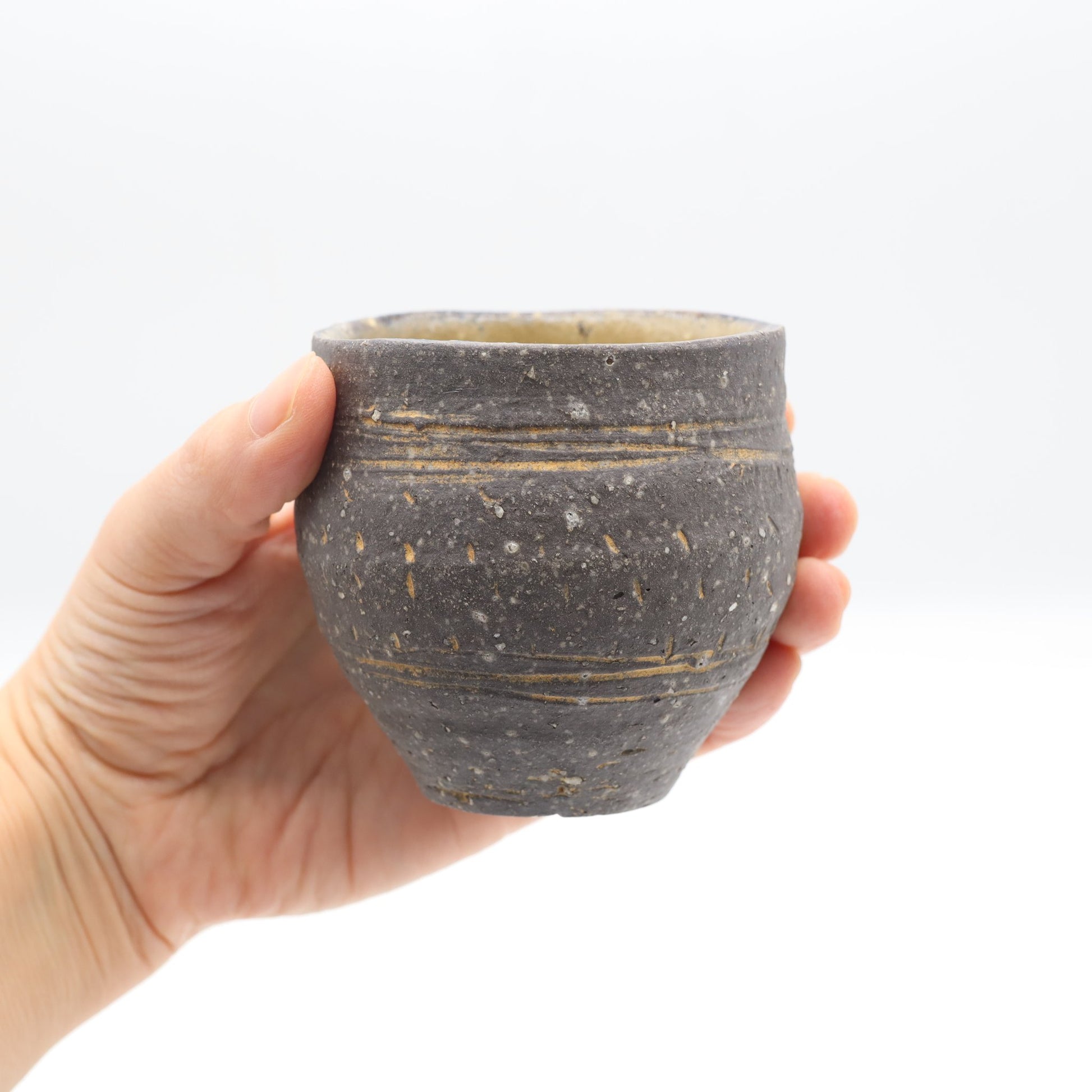 荻野善史 象嵌くみだし - カップ・湯呑・猪口 | 益子焼 陶庫