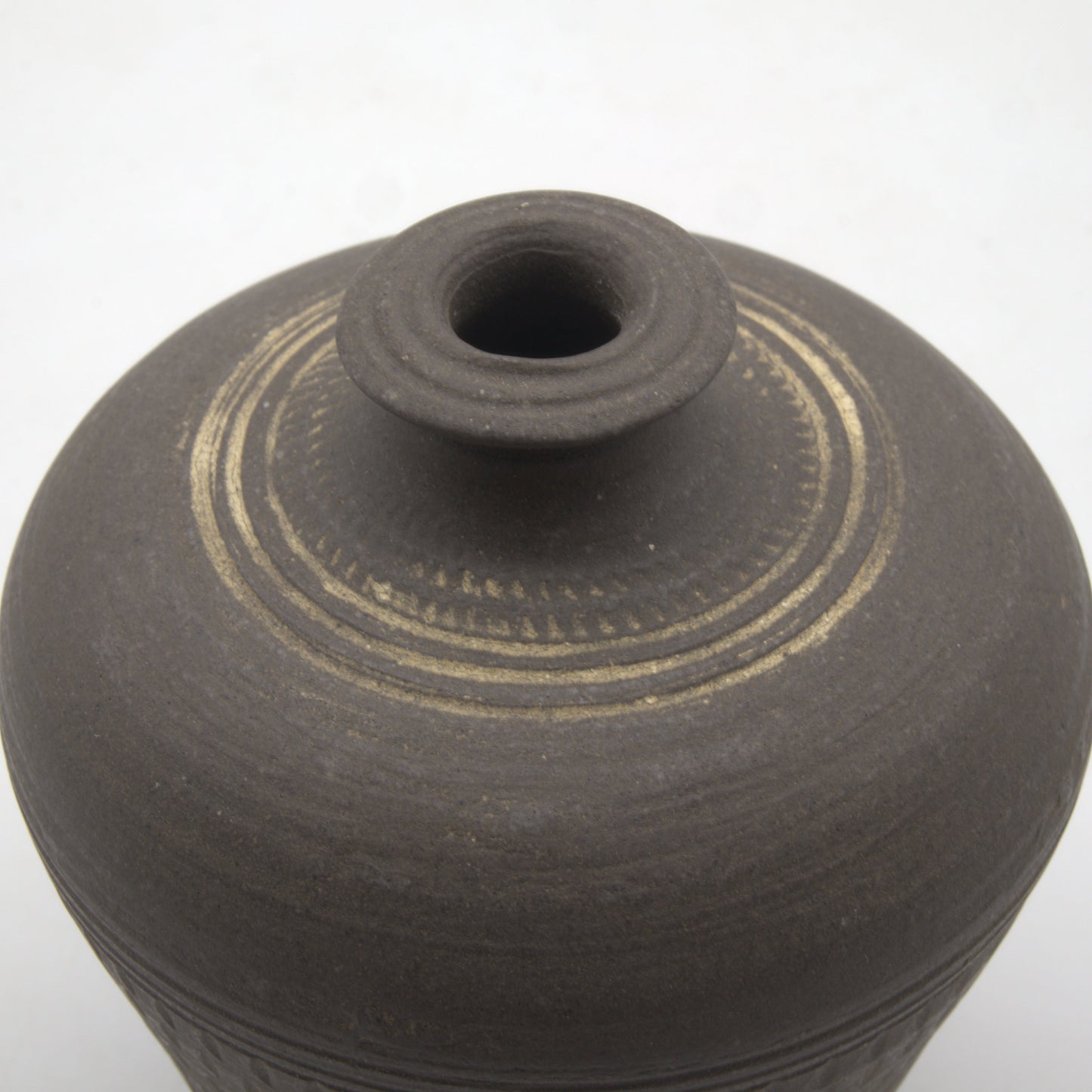 荻野善史 象嵌小壺 - 花器・壺 | 益子焼 陶庫