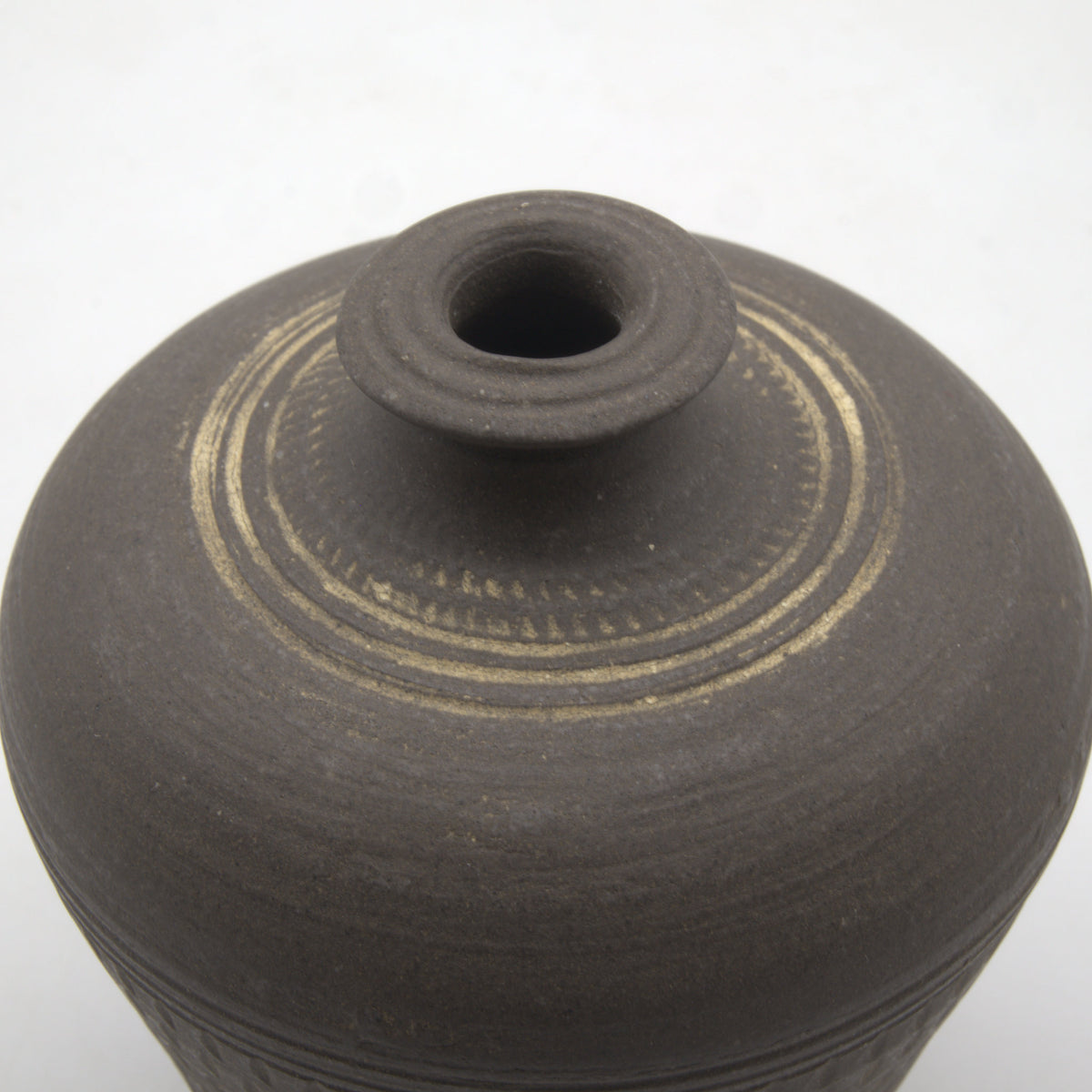 荻野善史 象嵌小壺 - 花器・壺 | 益子焼 陶庫